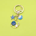 Metal Mermaid Tail Keychain For Bag Charm Gift view 1