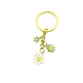 Metal Daisy Flower Keychain Cute Bag Charm Gift view 5