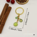 Metal Daisy Flower Keychain Cute Bag Charm Gift view 2