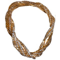 Sparkling Rhinestone Copper Multi Layer Wrap Bangle Elegant Light Luxury Geometric Bracelet For Women view 5