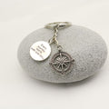 Metal Airplane Camera Compass Keychain Travel Gift view 3