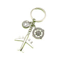 Silver Zinc Alloy Airplane Model Jewelry Findings Accessories for DIY Jewelry Making view 5