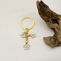 Gold Zinc Alloy Cherry Blossom Jewelry Findings Accessories for DIY Jewelry Making view 4
