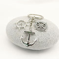 Silver Zinc Alloy Airplane Travel Jewelry Findings Accessories for DIY Jewelry Making view 3