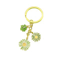 Metal Daisy Drop Oil Keychain Bag Charm Gift view 5