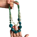 Light Luxury Acrylic Double Layer Necklace With Irregular Geometric Round Square Pendant view 5
