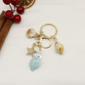 Metal Seashell Starfish Conch Keychain Beach Bag Charm Gift view 6
