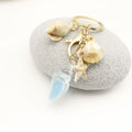 Metal Seashell Starfish Conch Keychain Beach Bag Charm Gift view 4