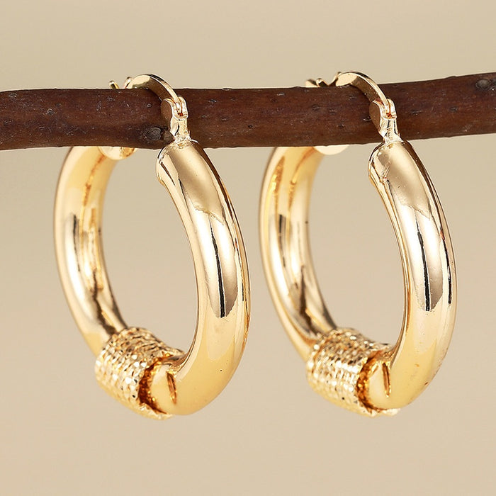 European American Ear Cuffs For Women, French Irregular Light Luxury Business Earrings