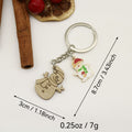 Wooden DIY Doodle Letter Keychain Gift For Mom view 2