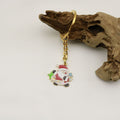 Zinc Alloy Christmas Santa Tree Keychain Set Holiday Gift view 4