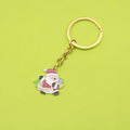 Zinc Alloy Christmas Santa Tree Keychain Set Holiday Gift view 1
