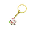 Zinc Alloy Christmas Santa Tree Keychain Set Holiday Gift view 5