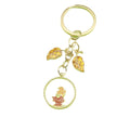 Alloy Maple Leaf Keychain Bag Charm view 5