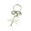 Silver Zinc Alloy Airplane Travel Jewelry Findings Accessories for DIY Jewelry Making – Silver view 5