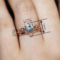Princess Crown Couple Rings For Women, Round Zircon Stone Elegant Lady Jewelry view 4