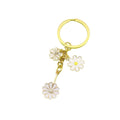 Gold Zinc Alloy Daisy Flower Jewelry Findings Accessories for DIY Jewelry Making view 5