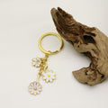 Gold Zinc Alloy Daisy Flower Jewelry Findings Accessories for DIY Jewelry Making view 4