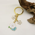 Metal Sakura Flower Keychain Cute Bag Charm Gift view 4