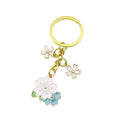 Metal Sakura Flower Keychain Cute Bag Charm Gift view 5