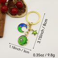 Gold Zinc Alloy Moon Star Jewelry Findings Accessories for DIY Jewelry Making view 2