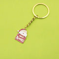 Zinc Alloy Christmas Tree Santa Bell Snowflake Keychain Bag Charm view 1