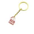 Zinc Alloy Christmas Tree Santa Bell Snowflake Keychain Bag Charm view 5