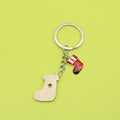 Wooden Graffiti Letter Keychain For Mom Gift Bag Charm view 1