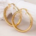Women's Striped Metal Textured Ear Cuffs, Middle Eastern European American Cross Border Jewelry Earrings view 3