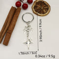 Metal Star Moon Keychain Fashion Bag Charm Gift view 2