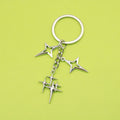 Zinc Alloy Sun Moon Star Heart Keychain Backpack Charm view 1