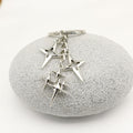Zinc Alloy Sun Moon Star Heart Keychain Backpack Charm view 3