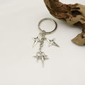 Zinc Alloy Sun Moon Star Heart Keychain Backpack Charm view 4