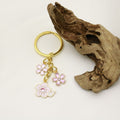 Gold Zinc Alloy Sakura Flower Jewelry Findings Accessories for DIY Jewelry Making view 4