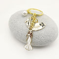 Alloy High Heel Shoe Keychain Bag Charm view 4