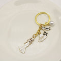 Alloy High Heel Shoe Keychain Bag Charm view 3