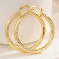 Hot Selling Circular Jewelry Wave Pattern French Style Ear Cuffs For Women Middle East Earrings view 2