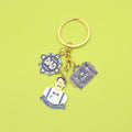 Zinc Alloy Lucky Charm Keychain Gift For Father view 1