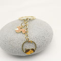 Metal Cartoon Squirrel Star Keychain Cute School Bag Charm view 3