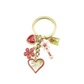 Zinc Alloy Enamel Magic Wand Keychain Valentines Bag Charm view 5