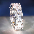 Full Pave Fashion Wedding Ring For Women, Light Luxury Dress Accessory Statement Finger Ring view 2