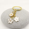 Zinc Alloy Colorful Flower Keychain Bag Charm Wholesale Gift view 3