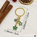 Alloy Colorful Flower Keychain Bag Charm Wholesale view 2