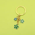 Alloy Colorful Flower Keychain Bag Charm Wholesale view 1