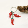 Gold Zinc Alloy Chili Pepper Jewelry Findings Accessories for DIY Jewelry Making view 4