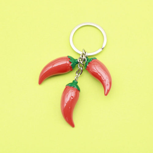 Gold Zinc Alloy Chili Pepper Jewelry Findings Accessories for DIY Jewelry Making