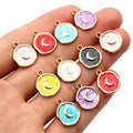 16x12mm Gold Zinc Alloy Charm Pendant for DIY Necklace Bracelet Jewelry Making view 4