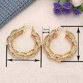 New Heavy Metal Spiral Ear Cuffs For Women, Middle East European American Design Earrings view 3