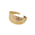 European American Metal Multi Layer Open Bracelet Ring Jewelry Set Minimalist Round Hand Accessory view 5
