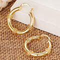 New Maillard Style Ear Cuffs, Woven Metal Creative Niche Magazine Inspired Jewelry Earrings view 3